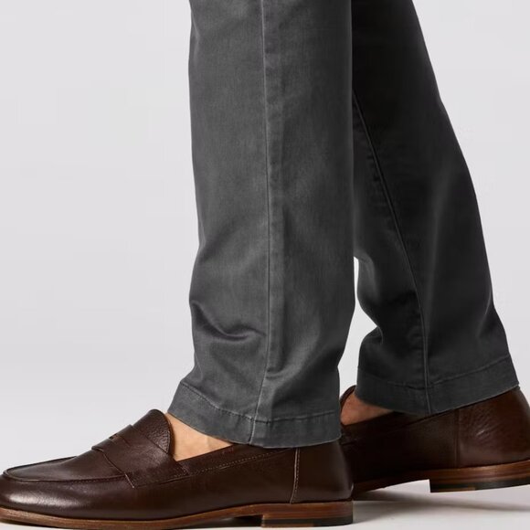 Flint and Tinder - 365 Chino Pant - HB Slim - Charcoal - 34" x 30" - Picture 3 of 6